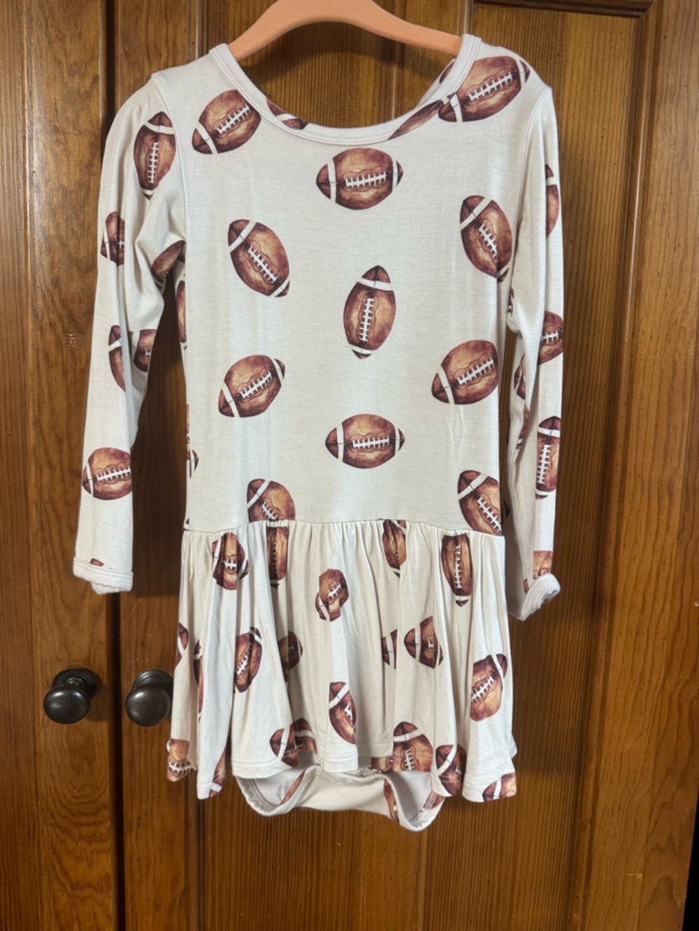 Bums & Roses Football Ruffle Dress